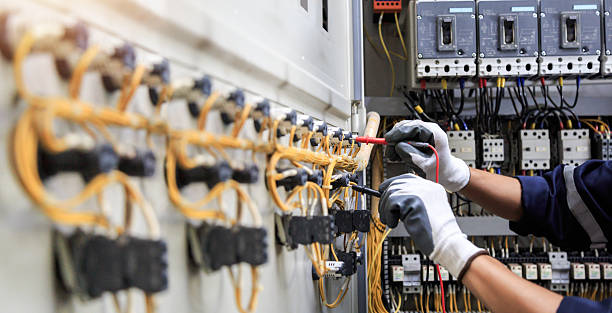 Professional Electrician technician working in Spring Ridge, MD